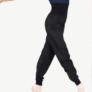 Sansha Adult High Waist, Garbage Bag Pants Black Size Adult 3